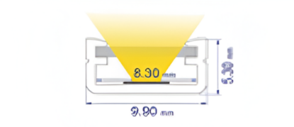 Picture of Linear  Slim 7 mm - Silver