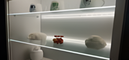 Picture of Linear 2 way  Glass 8mm - Silver