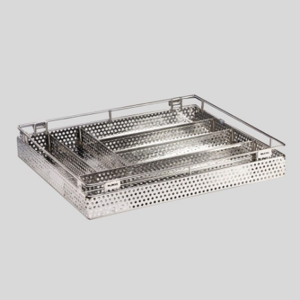 Picture of Right Angle Cutlery Kitchen Basket - 17 Series, 430 x 505 x 100mm