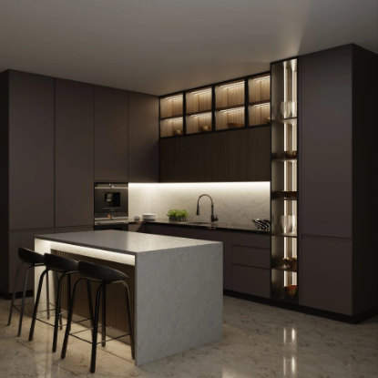 Picture of COB Strip Light 5mm ( 4000k - 24V ) - Neutral White 