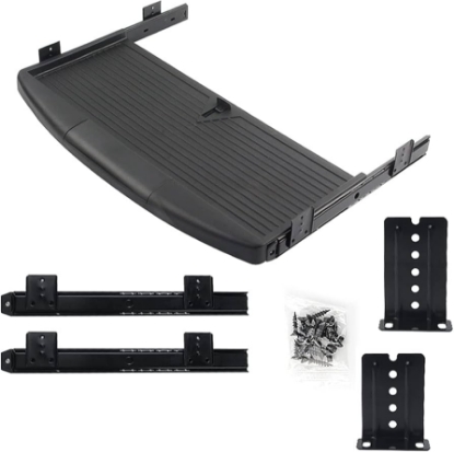 Picture of K.B. Tray - Soft Pad (with Mouse Tray) - Black