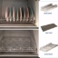 Picture of Kitchen Drip Tray (w/o Rod Support & Anchors),  580 x 243mm