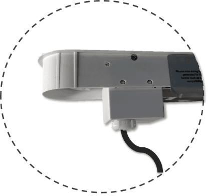 Picture of Electric Box with Cable Manager 3 (with 2 USB Fast Charger (A+C) + 2 Universal Power Sockets, Cat 6 and HDMI Socket)