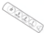 Picture of Extension Cord with Spike Guard (1 Switch +3 Power Socket +1 USB A & C Socket)