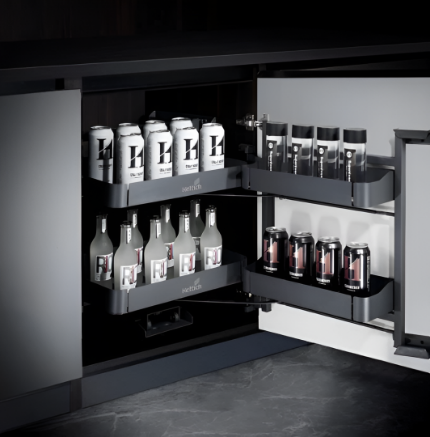 Picture of Base Duo 2 Tier (Order frame and basket for making complete set), 600 Basket  (W x D x H) - 540 x 500 x 580 mm