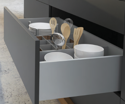 Picture of Drawer Side Profile (Silver), Right