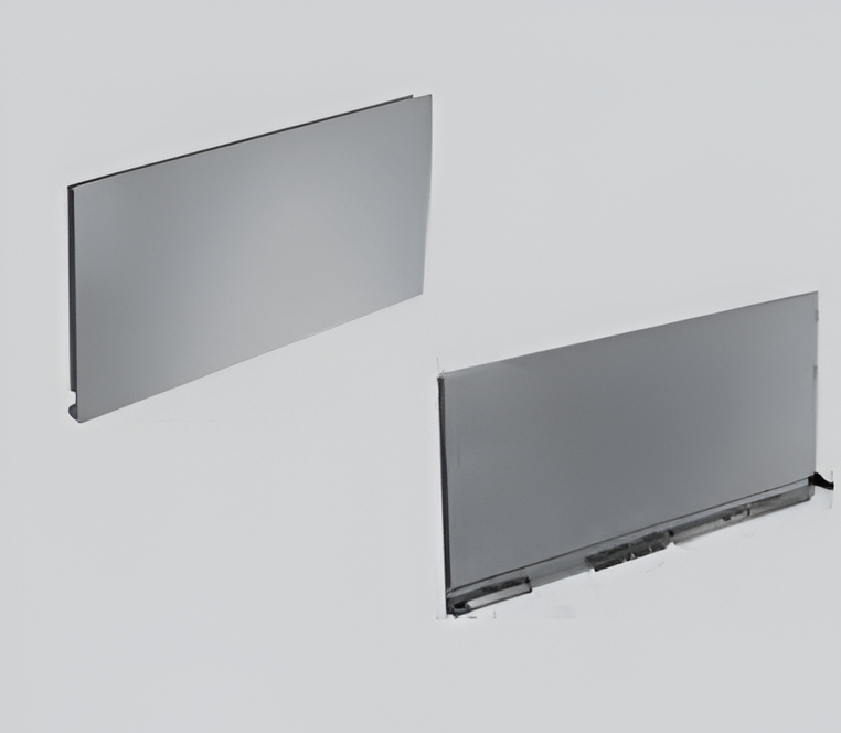 Drawer Side Profile-D400 mm H251 mm (Silver), Right | BuidingSteps