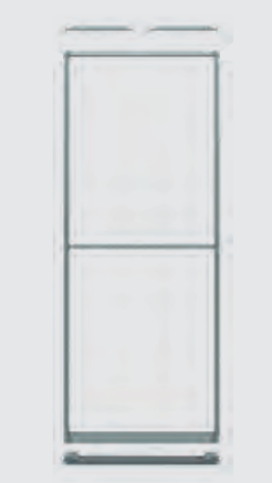 Picture of Shutter Hardware Set (Per door), Shutter Hardware set with R handle & 2 Middle profiles DC for 1 door