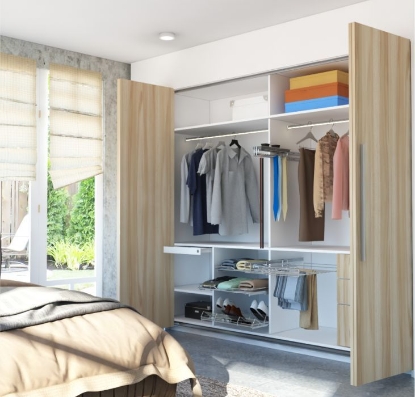 Picture of Wingline L Push to move - Weight 12 kg to 25 Kg per wing ; Max Door Dimensions : 2400 mm Height & 600 mm Door Wing Width (Order Sensys 8675 Hinges Separately) Profile size: 2400 mm, Push to Move Mechanisms Heavy - Left