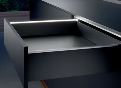 Picture of AvanTech YOU LED Profile Light - 550 mm (Regular Drawer), Magnet with chipboard screw