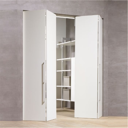 Picture of WingLine 230: 2 Doors with 4 Wings for Wooden Doors - Weight 20-25 kg per door; Max Door Dimensions: Height 3000mm & Door wing Width 600 mm (Order Hinges Separately),  WingLine 230 Set of 4 Wings (Left & Right),(16-25 mm Door thickness)