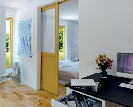 Picture of Grant 1230 with 3600 mm Runner, 147 Kg / Door, max. height 3000 mm & min. thickness 25.5 mm, Kit for 1 door