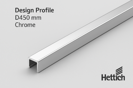Picture of AvanTech YOU Design Profiles, Design Profile D450 mm Chrome