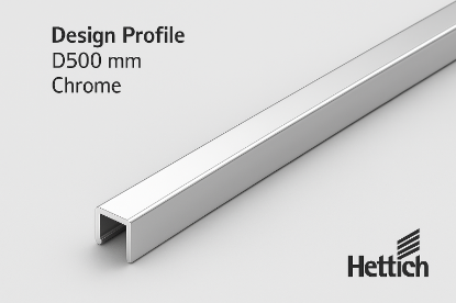 Picture of AvanTech YOU Design Profiles, Design Profile D500 mm Chrome
