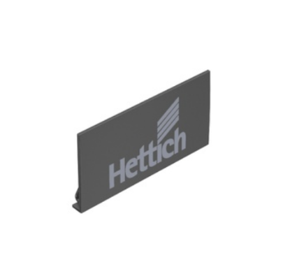 Picture of AvanTech YOU Branding clip with Hettich Logo, Branding clip with Hettich Logo Anthracite
