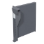 Picture of OrgaStore 830 Lengthwise Divider Anthracite