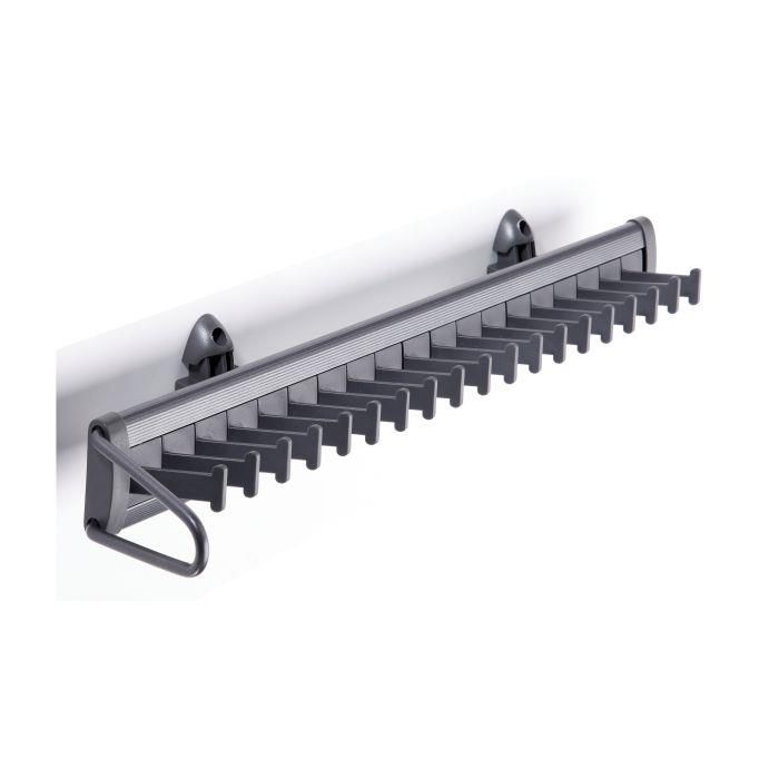 Tie Rack, Grey Finish | BuidingSteps