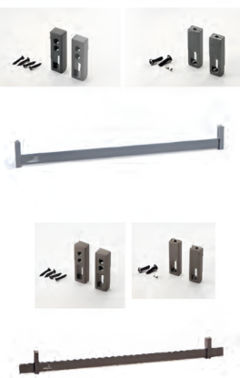 Picture of Clothes Rack Set Side Mount - Mocha Finish