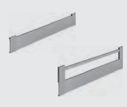 Picture of ArciTech Silver, front panel, Internal Drawer height 94 / 600 mm