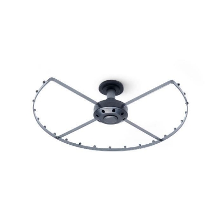 Picture of Top Mounted Clothes Rack, 800 mm, Grey Finish