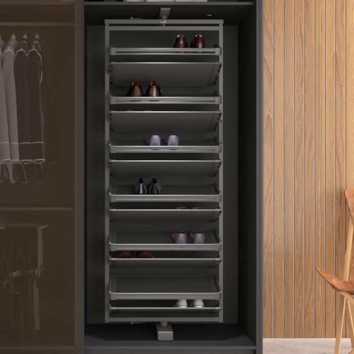 360 Shoe Rack (Order frame, layer & slide for making complete set), 12 ...