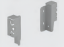 Picture of Rear panel Connector, R- 186 mm - Silver