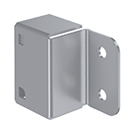 Picture of Front Panel with Aluminium (Internal Drawer), Adapter for lengthwise railing Silver