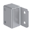 Picture of Front Panel with Aluminium (Internal Drawer), Adapter for lengthwise railing Silver