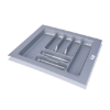 Picture of OrgaTray 440 Trimmable (Fixed Partition Cutlery) - Silver, Tray width 501-600 mm, Depth 441- 520 mm