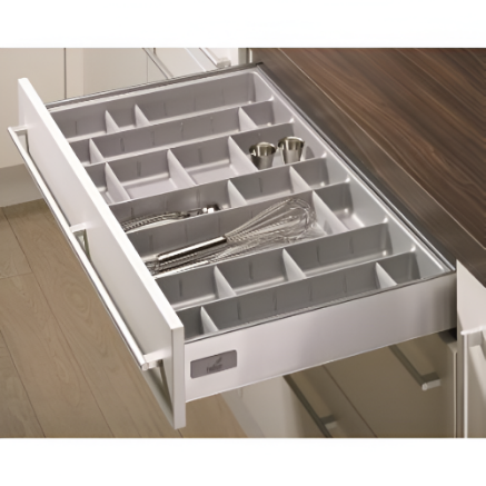 Picture of OrgaTray 560 (Adjustable Partition Cutlery), For 470 mm depth, cab width 600 mm