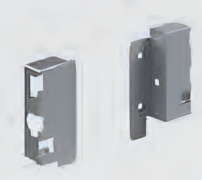 Picture of Rear Panel Connector, Rear panel Connector 144 mm, L -Silver