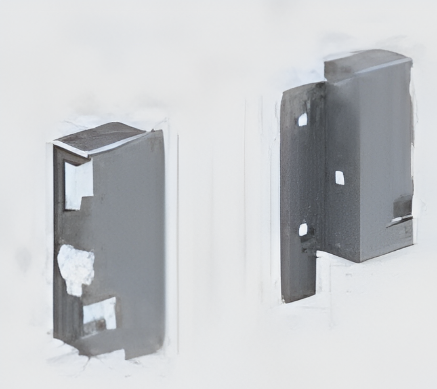 Picture of Rear Panel Connector, Rear panel Connector 176 mm, R -Silver