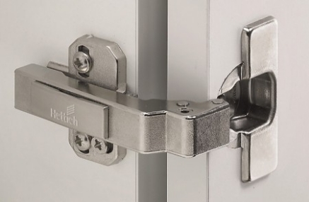 Picture of Intermat 9936 Hinge - TH42 for 14-32 mm thick doors; Opening angle 95°, Base 12.5 (Crank 0°)  with Mounting Plate (D 0 mm)