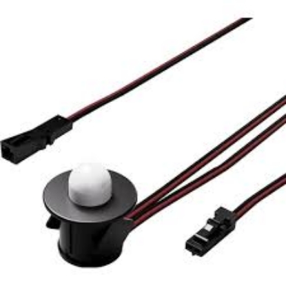 Picture of LED Motion Sensor,  LED Motion sensor 12VDC max. 36W,  Lead M1 (Drill in Sensor)