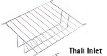 Picture of CargoTech Inlets (for 500 mm depth),Thali Inlet, height-200 mm