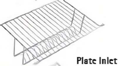 Picture of CargoTech Inlets (for 500 mm depth),Plate Inlet, height-200 mm