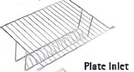 Picture of CargoTech Inlets (for 500 mm depth),Plate Inlet, height-200 mm