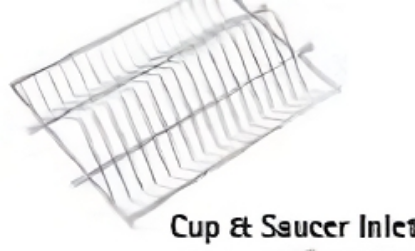 Picture of CargoTech Inlets (for 500 mm depth),Cup & Saucer Inlet, height 150 mm