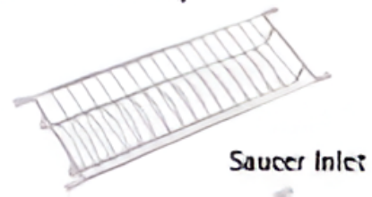 Picture of CargoTech Inlets (for 500 mm depth),Saucer Inlet, height 100 mm