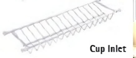 Picture of CargoTech Inlets (for 500 mm depth),Cup Inlet, height 100 mm