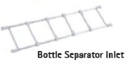 Picture of CargoTech Inlets (for 500 mm depth),Bottle Separator Inlet, height 200 mm