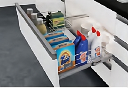 Picture of Under Sink Basket Cargo Series Round Bin Holder Cargo Series ,Under Sink Basket- 900 mm