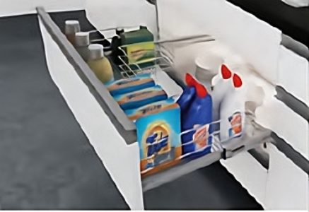 Picture of Under Sink Basket Cargo Series Round Bin Holder Cargo Series ,Under Sink Basket- 900 mm