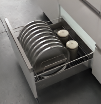 Picture of CargoPlus (Thali Inlets) Supplied with clamps & side holder , CP Thali W 462mm, For IT 470mm NL, Cab.600mm