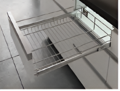 Picture of CargoTech M (Plain Wire Basket - 500 mm depth) Supplied with KA clamps,CTM Plain (486x500x100) Cab.550 mm