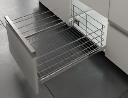 Picture of CargoTech M (Plain Wire Basket - 500 mm depth) Supplied with KA clamps,CTM Plain (836x500x200) Cab.900 mm