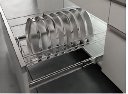 Picture of CargoTech M (Thali Inlet) Supplied with KA clamps,CTM Thali (486x500x200) Cab.550 mm