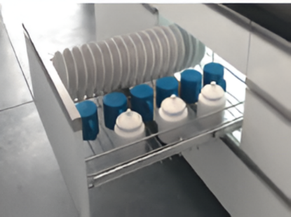 Picture of CargoTech M (Saucer/Jar Inlet) Supplied with KA clamps,CTM Cup & Saucer/Jar (436x500x100) Cab.500 mm