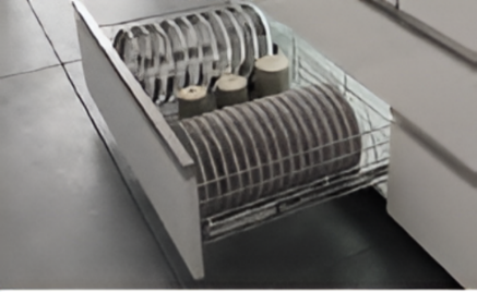 Picture of CargoTech M (Thali/Plate/Jar Inlet) Supplied with KA clamps,CTM Thali/Plate/Jar (836x500x200) Cab.900 mm