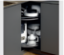 Picture of 3/4 Carousel - Anthracite Finish,Cargo 3/4 Carousel 2 Shelves 2 Flat -Anthracite Finish